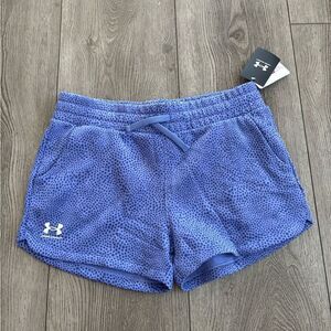 Under armour girls fleece shorts